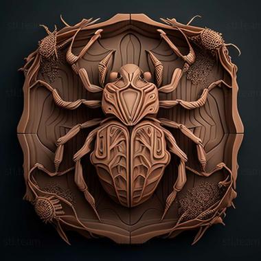 3D модель Ixodes hydromyidis (STL)